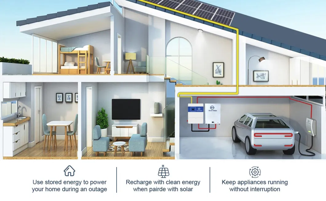 5kwh Ion Home Use Pack 10 Kw Kwh Source Backup USB Solar Charger Bank Long Life Fast Charging Energy Stoarge Battery